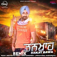 Ranjit Bawa — Tankha Remix — обложка